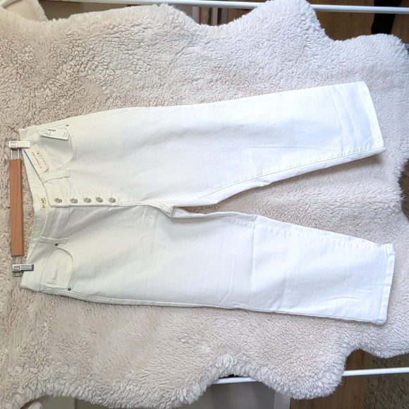 M By Maurices White High-Waisted Women Jeans Size 14 NWT - Picture 5 of 6
